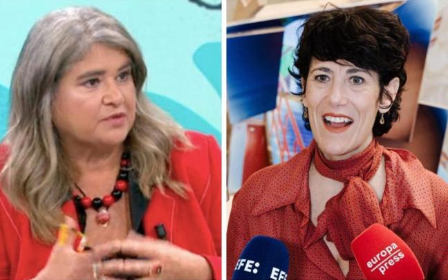 Lucía Etxebarria y Elma Saiz.