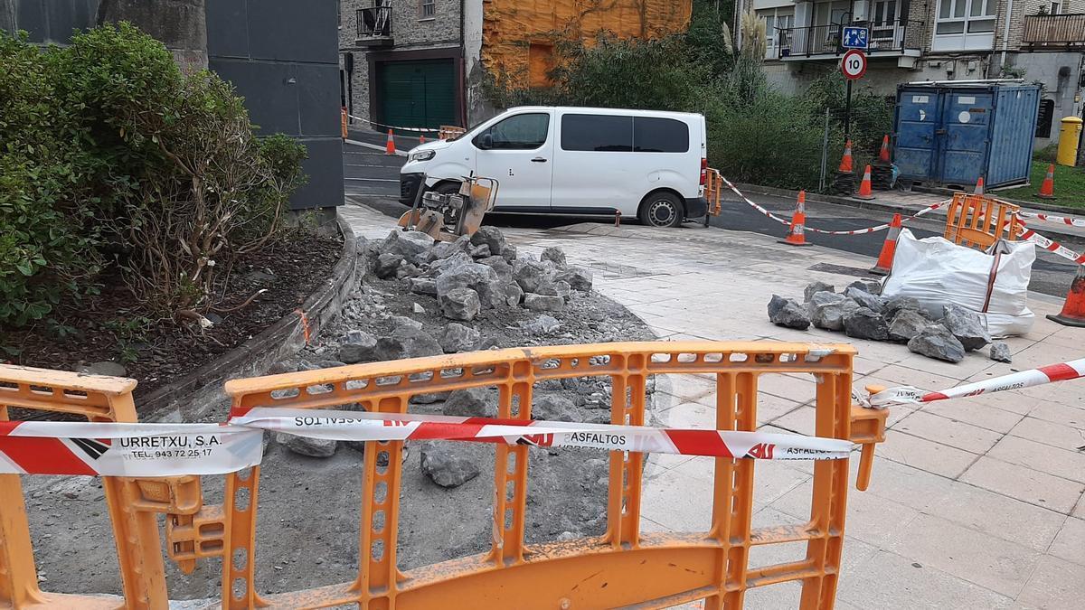 Las obras arrancaron a finales de la pasada semana.