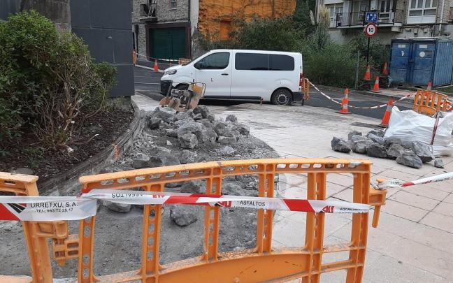 Las obras arrancaron a finales de la pasada semana.