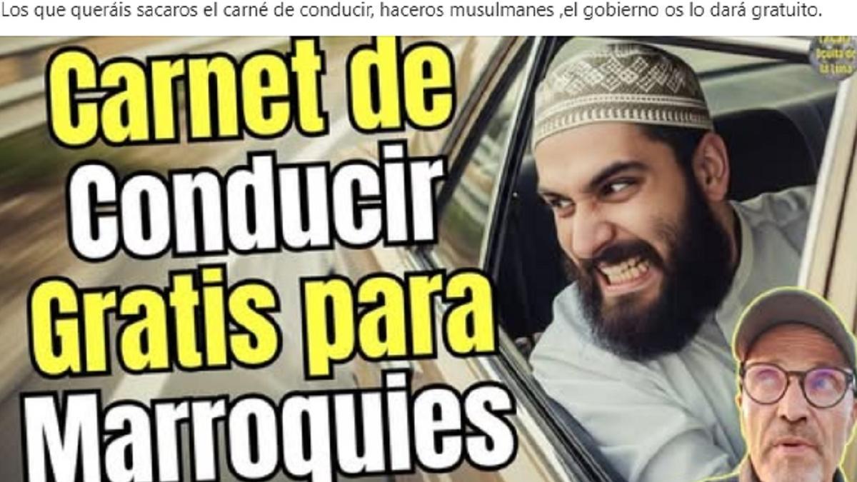 Una de las publicaciones que expanden el bulo.