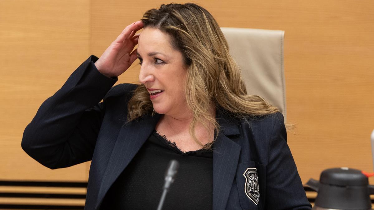 La jefa de Meteorología de À Pùnt Media, Victoria Rosselló Botey.