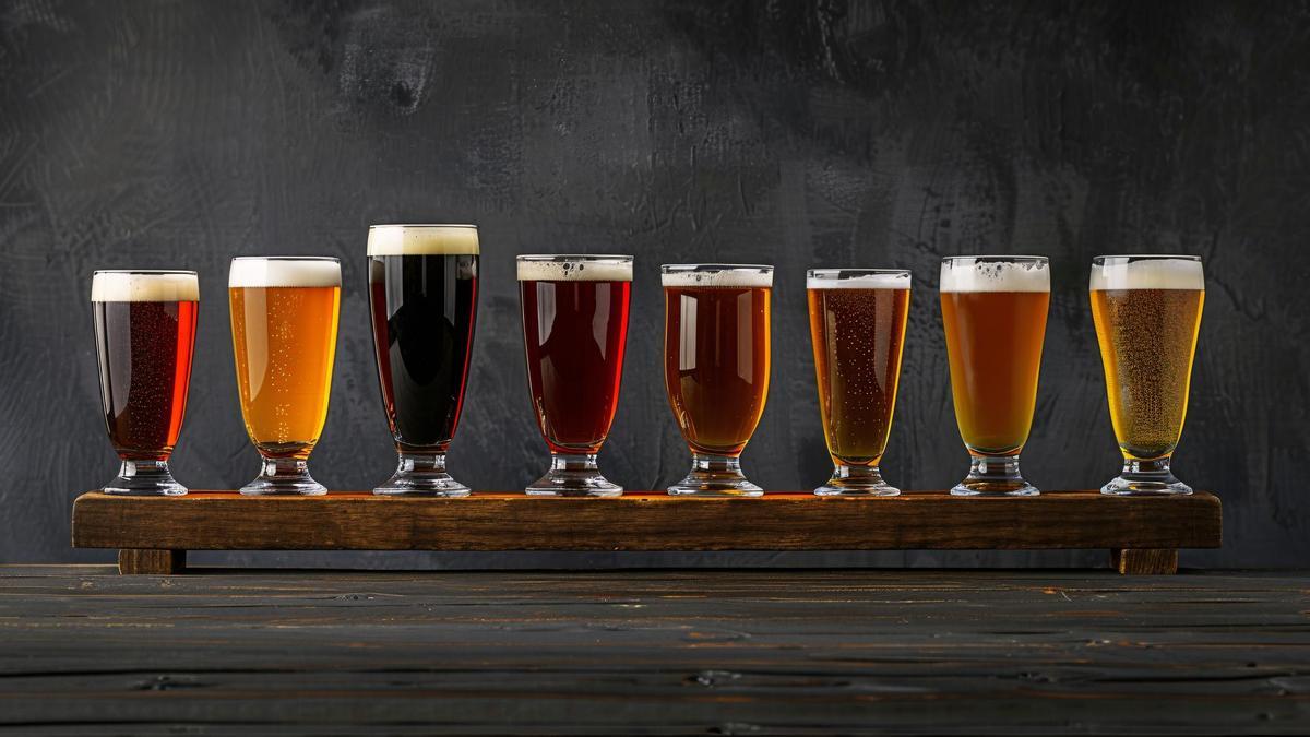 Distintos tipos de cervezas listas para salir a la barra.