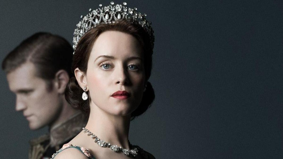 Cartel de la serie 'The Crown'.