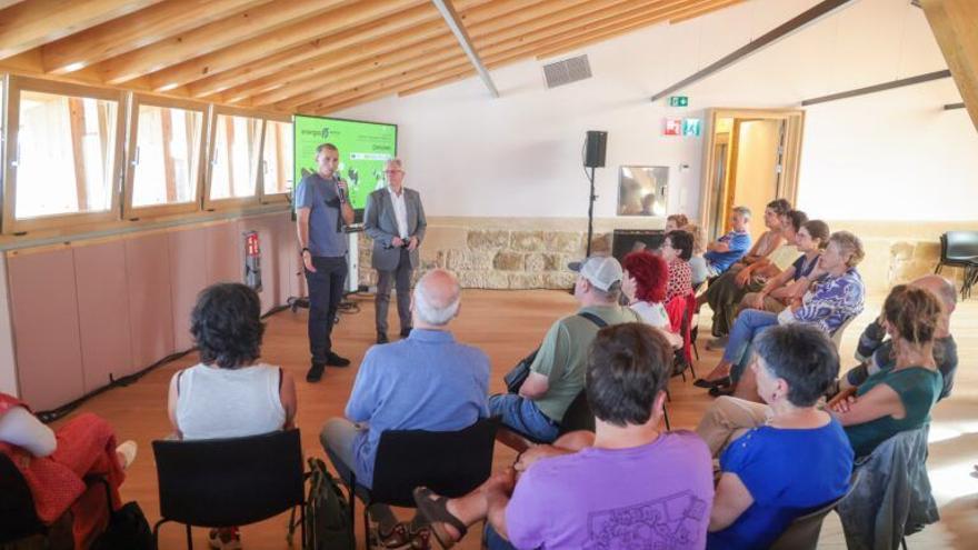 Haritz Alberdi y José Ignacio Asensio en Getaria.
