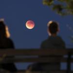 Imagen de archivo de un eclipse lunar