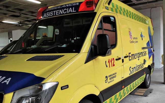 Ambulancia de Emergencias Sanitarias de Castilla y León.