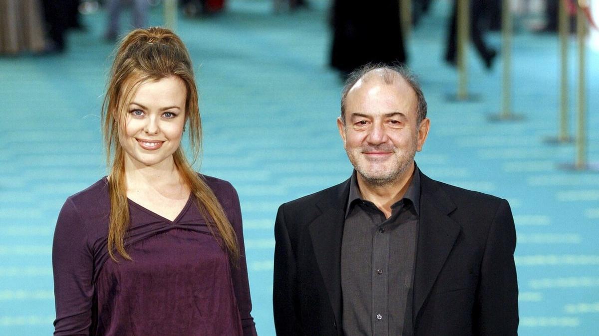 El actor Jesús Bonilla y su mujer.