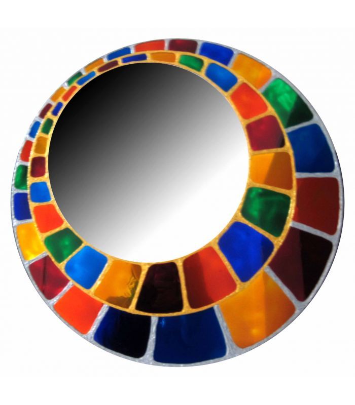 Espejo multicolor.