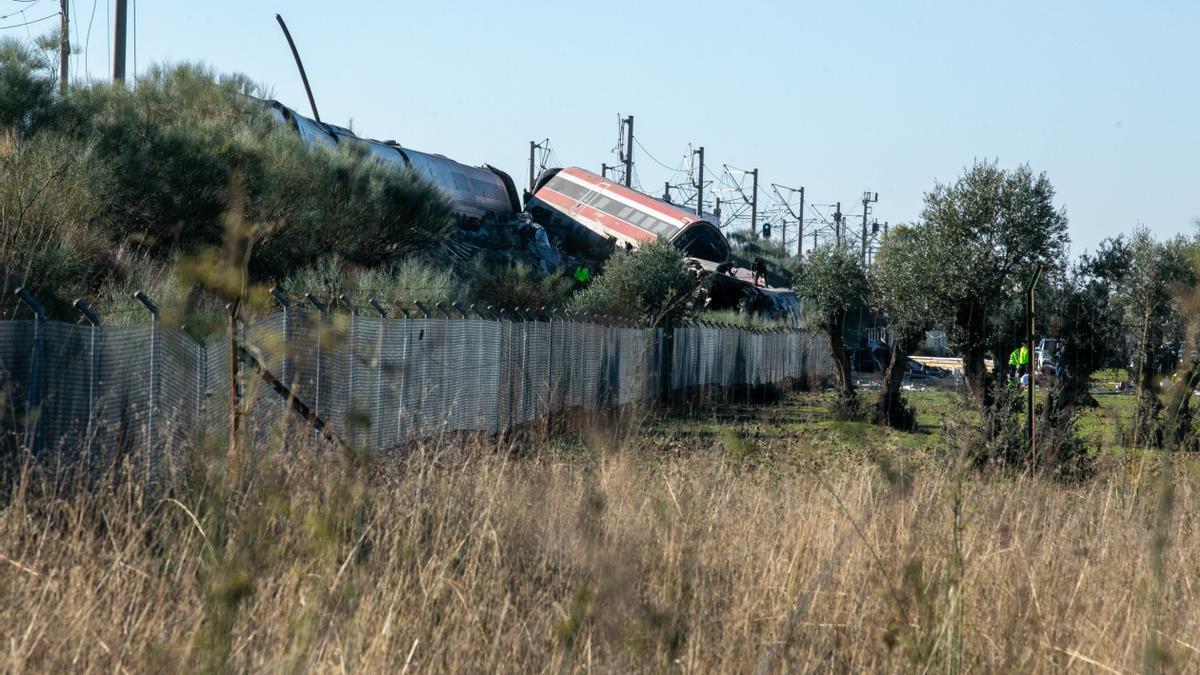 Las imágenes del accidente ferroviario en Toledo