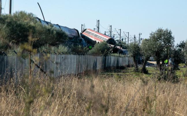 Las imágenes del accidente ferroviario en Toledo