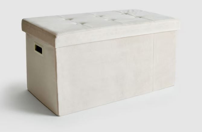 Otomana rectangular de almacenamiento