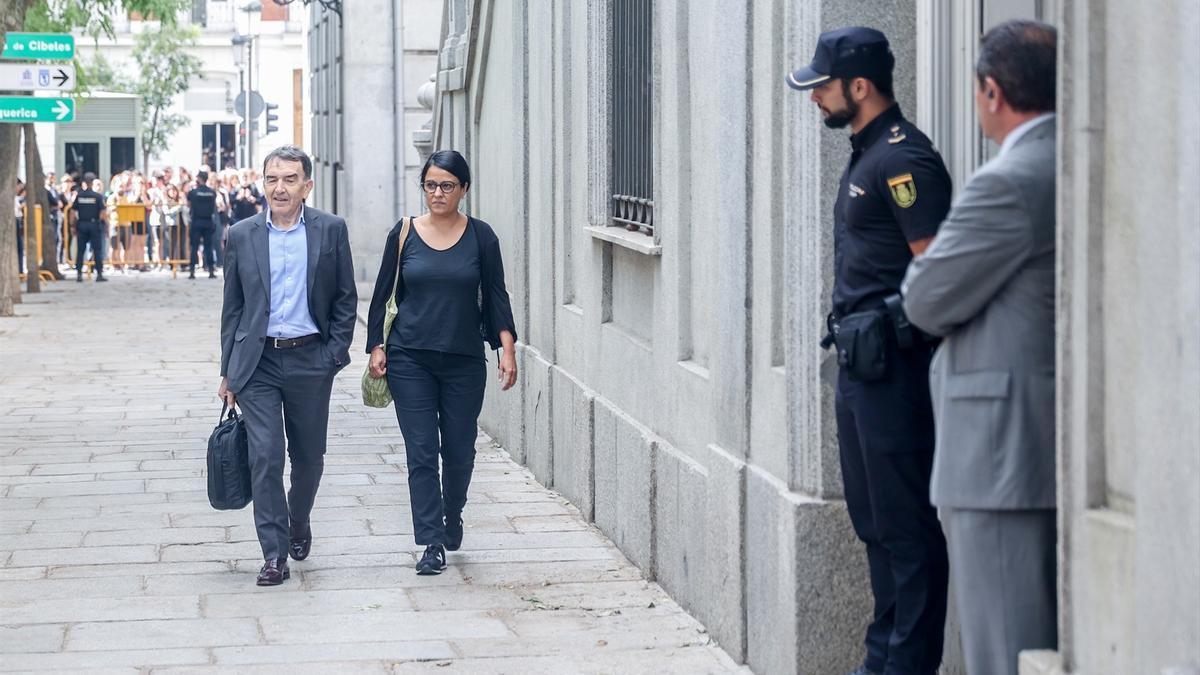 Anna Gabriel (CUP) acude a su comparecencia en el Supremo por su posible implicación en la DUI de Catalunya.