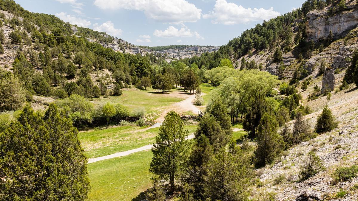 En imágenes: por el cañón del Río Lobos en Soria