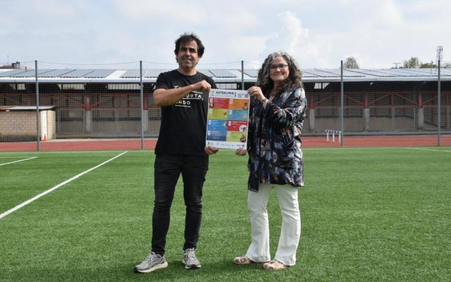 El técnico de Sostenibilidad y la concejala de Medio Ambiente