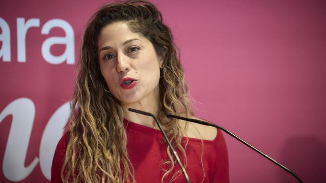 La coordinadora general de Sumar, Lara Hernández.