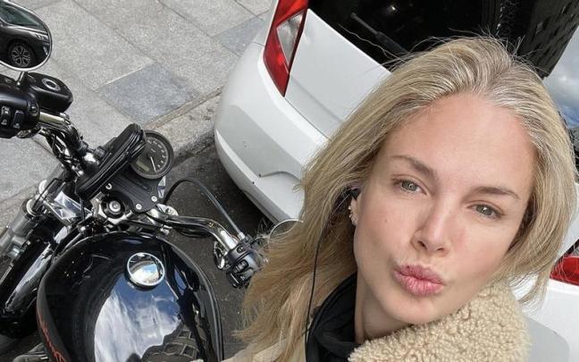 Genoveva Casanova en una imagen de su Instagram