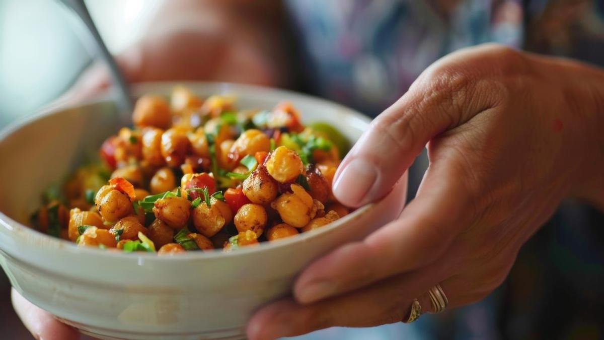 Garbanzos.