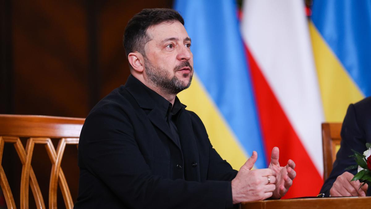 El presidente ucraniano, Volodímir Zelenski