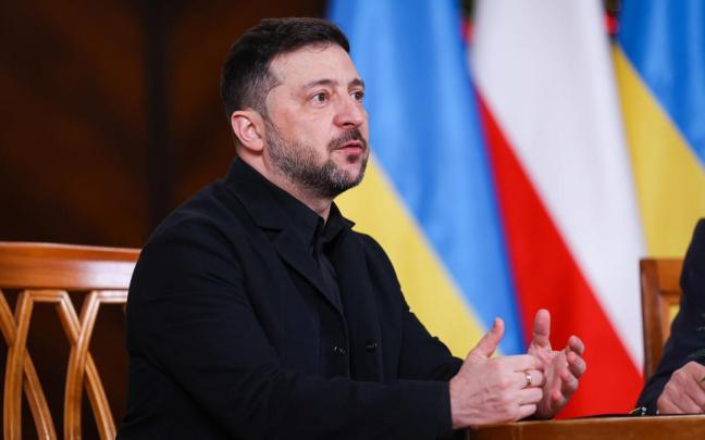 El presidente ucraniano, Volodímir Zelenski