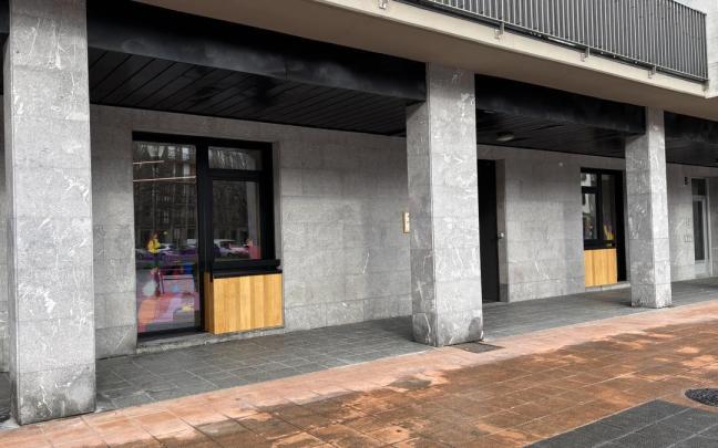 Foto del exterior de la Casa de las Mujeres de Irun.