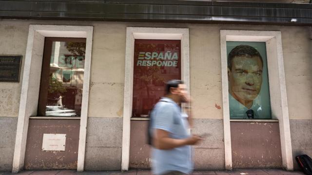 Imagen de archivo de la sede del PSOE en Ferraz, Madrid.