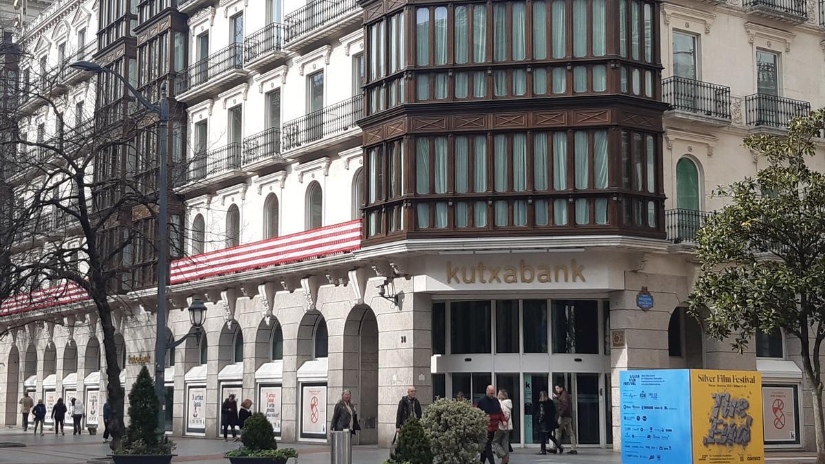 Oficina de Kutxabank en Bilbao