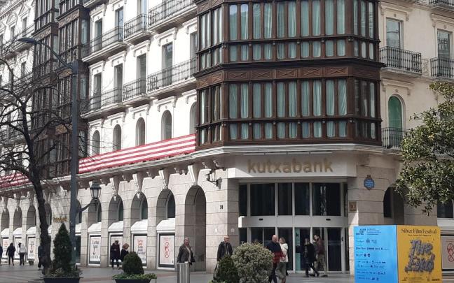 Oficina de Kutxabank en Bilbao