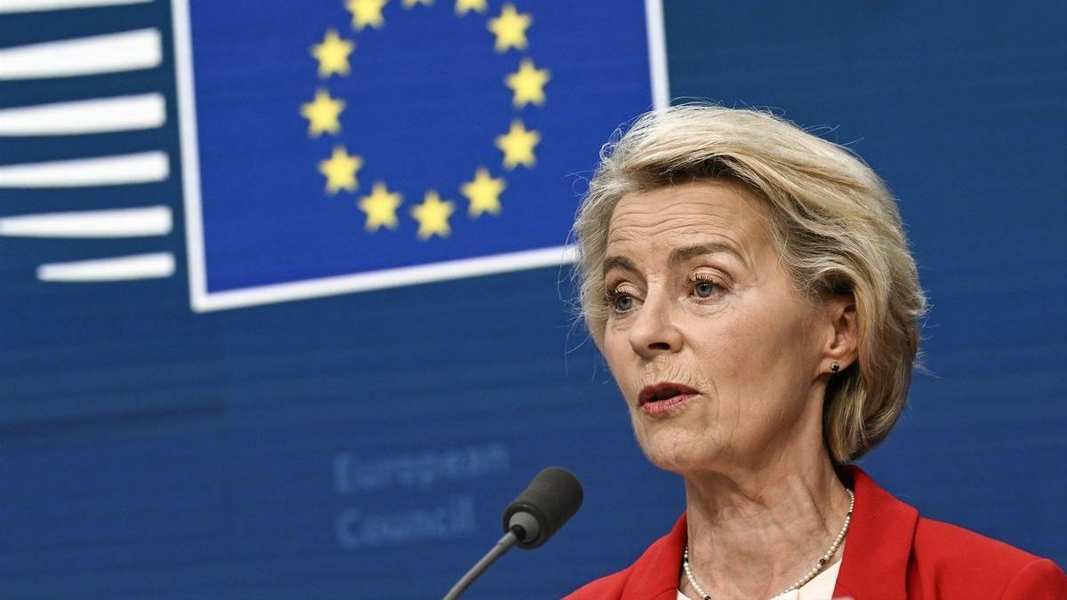 La presidenta de la Comisión Europea, Ursula von der Leyen, en una foto de archivo.