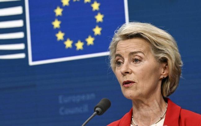 La presidenta de la Comisión Europea, Ursula von der Leyen, en una foto de archivo.