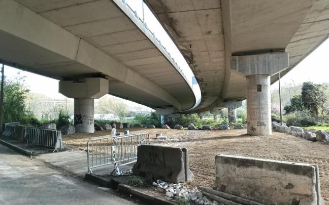 Nuevo aparcamiento de Portu