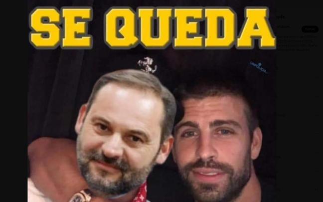 La decisión de Ábalos de pasar al Grupo Mixto ha generado multitud de memes. / Twitter La decisión de Ábalos de pasar al Grupo Mixto ha generado multitud de memes.