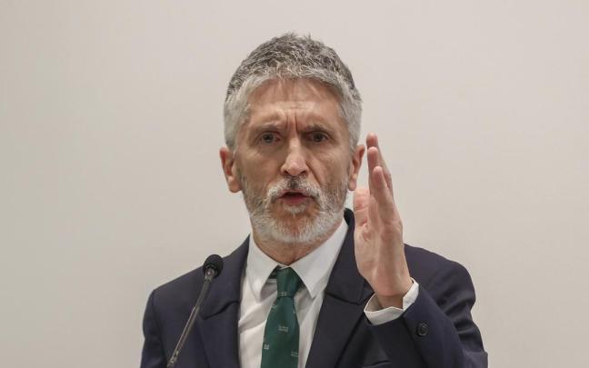 Marlaska comparece tras la renuncia de María Gámez. Marlaska comparece tras la renuncia de María Gámez.