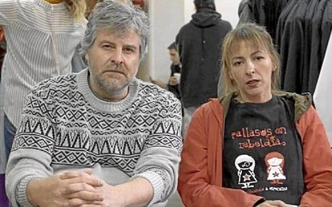 Raúl Cimas y Esperanza Pedreño. | FOTO: MOVISTAR PLUS Raúl Cimas y Esperanza Pedreño. | FOTO: MOVISTAR PLUS