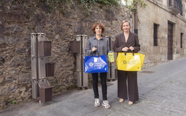 La alcaldesa y la portavoz jeltzale