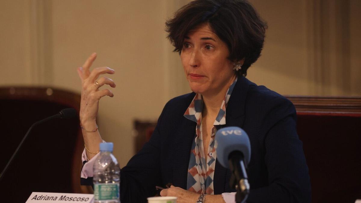 Adriana Moscoso del Prado, directora de Industrias Culturales, Propiedad Intelectual y Cooperación del Ministerio de Cultura.