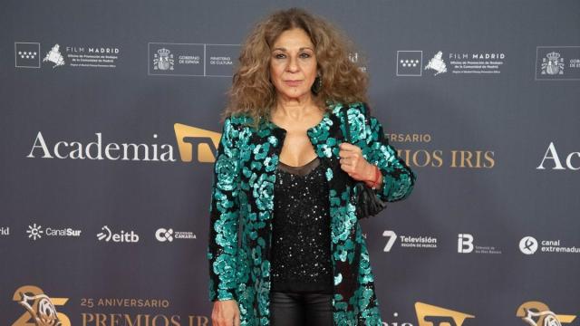 Lolita Flores, en el photocall de un evento