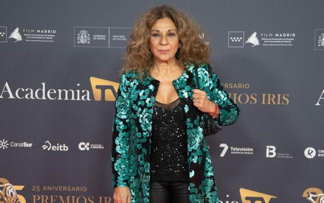 Lolita Flores, en el photocall de un evento