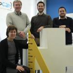 Parte del equipo del Centro Vasco de Matemática Aplicada.