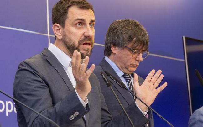 Comín y Puigdemont, en una imagen de archivo.