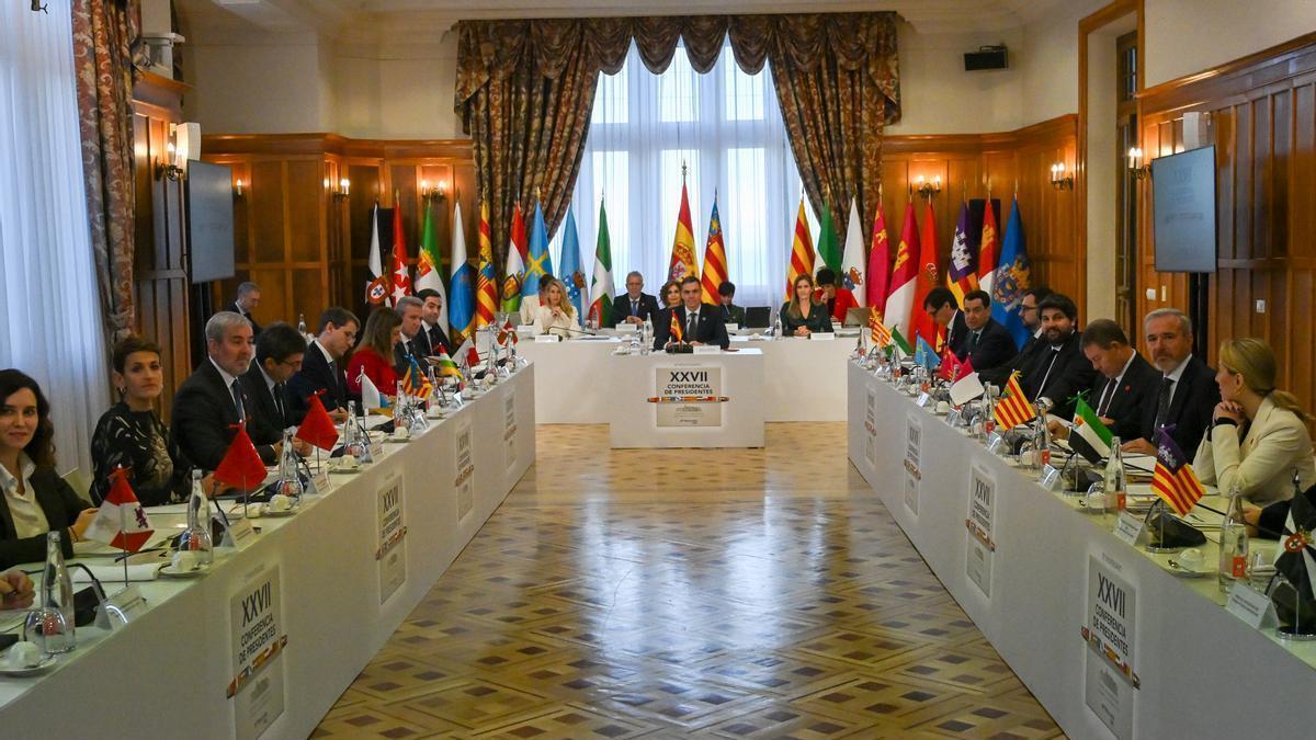Imagen de la anterior Conferencia de Presidentes, celebrada en Santander en diciembre de 2024.