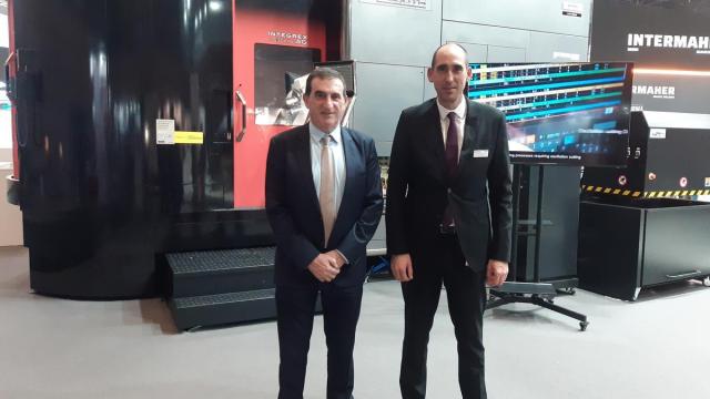 José Ignacio Ortiz de Urbina y Pako Juaristi, director y gerente de Intermaher.