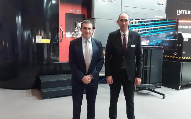 José Ignacio Ortiz de Urbina y Pako Juaristi, director y gerente de Intermaher.