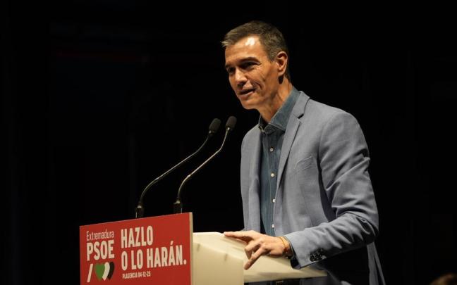 El presidente del Gobierno, Pedro Sánchez
