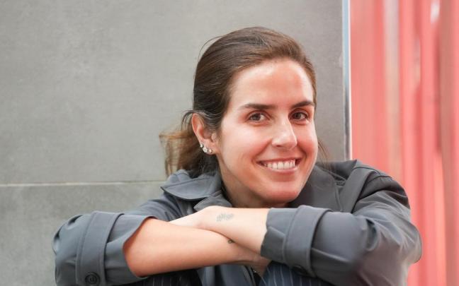 La profesora Patricia Eguidazu. / Jose Mari Martinez La profesora Patricia Eguidazu.