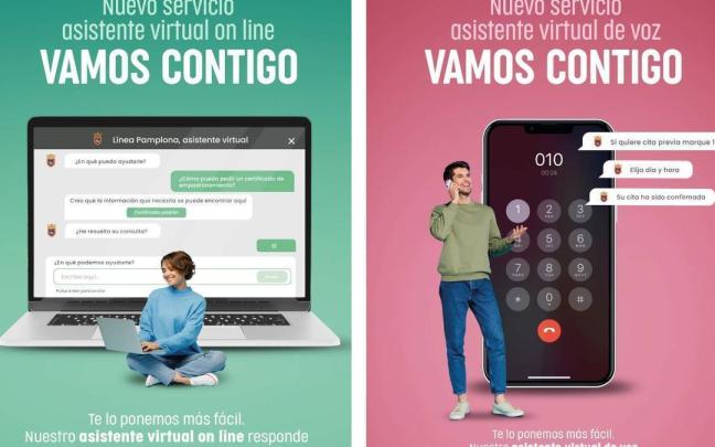 Carteles de los nuevos servicios