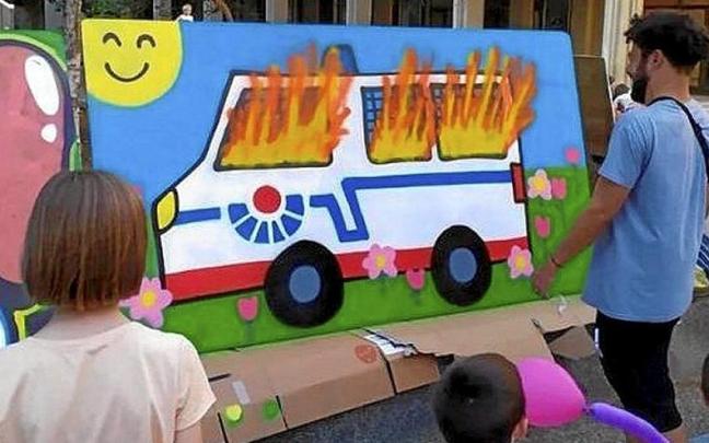 Imagen de la pintura retirada. | FOTO: TWITTER