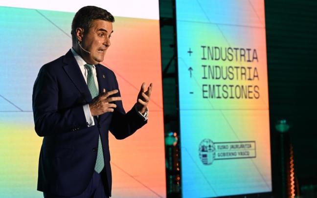 El onsejero de Industria, Mikel Jauregi.
