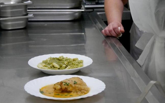 El comedor escolar de Orduña es un ejemplo de proyecto a favor de la soberanía alimentaria