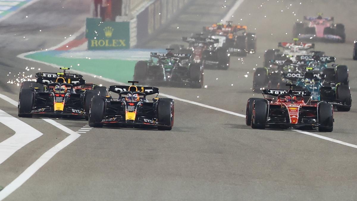 Imagen del Gran Premio de Baréin de Fórmula 1, el primero de esta temporada.