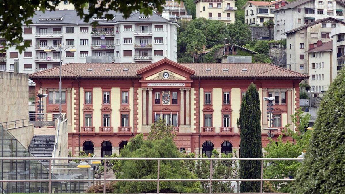 Fachada del Ayuntamiento de Eibar